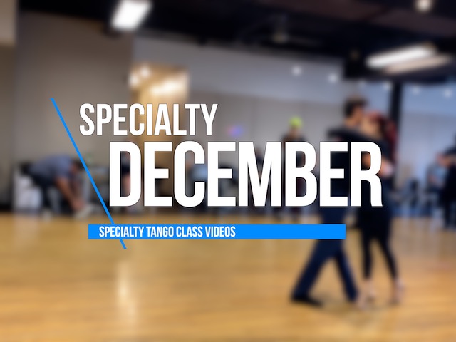 December Tango classes